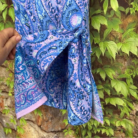 LILLY PULITZER Donna Hidden Treasure Engineered Romper, 00 - Picture 8 of 9